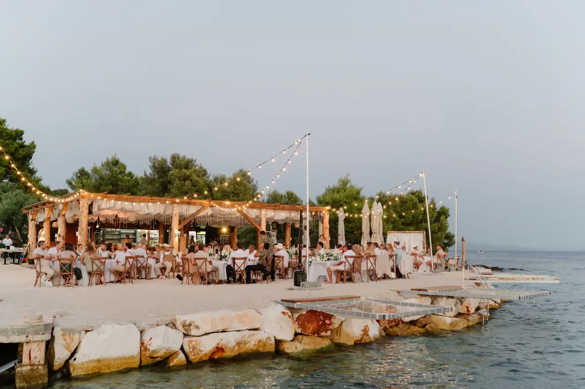 Wedding on the beach in Croatia